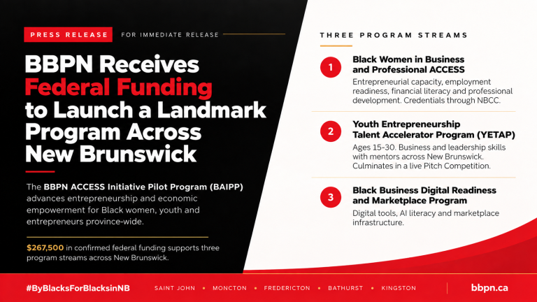 BBPN Receives Federal Funding to Launch a Landmark Program Across New Brunswick